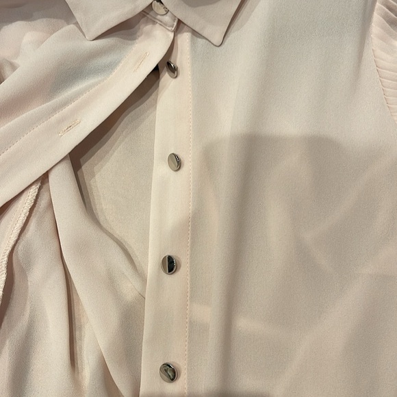 Tahari rose pink Ladies Top Size M - Picture 2 of 8